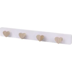 Geen Kapstok 4 haken Lieve wit MDF 420 mm