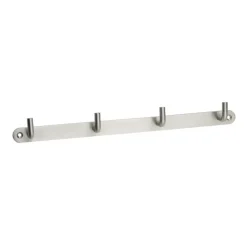 Geen Kapstok 4 haken Moja RVS 310 mm