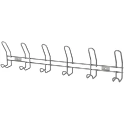 Geen Kapstok 6 haken William grijs zamak 603 mm
