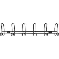 Geen Kapstok 6 haken William zwart zamak 603 mm