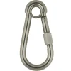 KPE Holland Karabijnhaak dicht oog met schroefborging 8x80mm