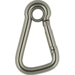 KPE Holland Karabijnhaak dicht oog triangel 6x60mm