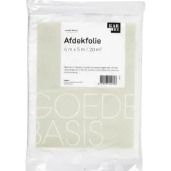 Karwei afdekfolie 4 x 5 m
