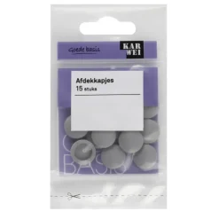 KARWEI afdekkapje grijs (15 stuks)
