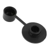 KARWEI afdekkapje zwart 7 mm (10 stuks)