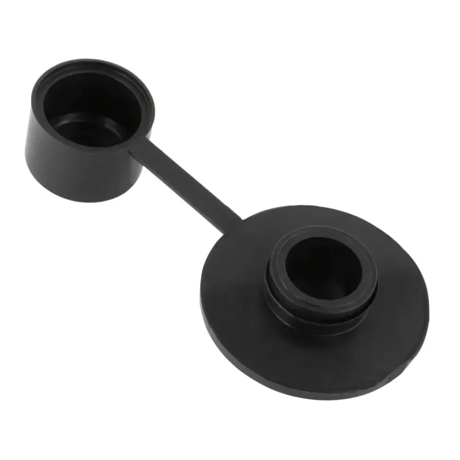 KARWEI afdekkapje zwart 7 mm (10 stuks)