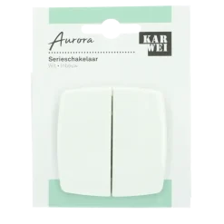 KARWEI Aurora serieschakelaar wit