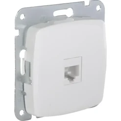 KARWEI Aurora UTP Wandcontactdoos CAT5 wit