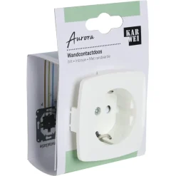 KARWEI Aurora wandcontactdoos RA wit