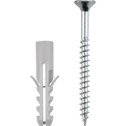 KARWEI Basisplug 6x30mm + uni 4x45mm 10ST met deeldraad