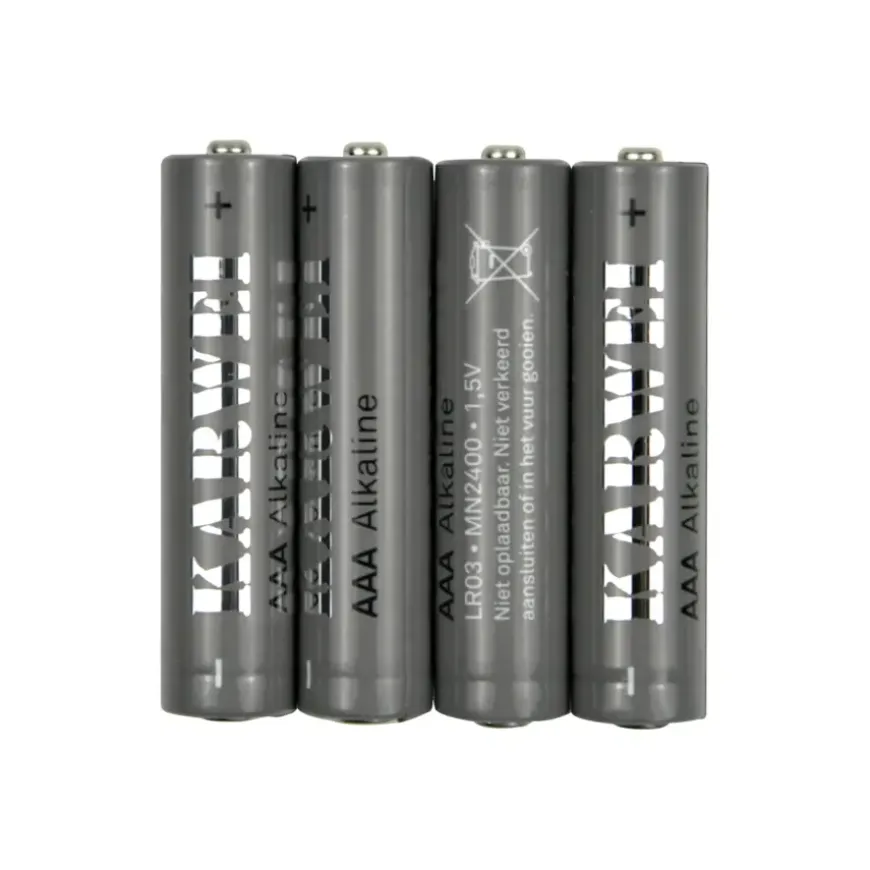 KARWEI Batterij Alkaline AAA 4 stuks