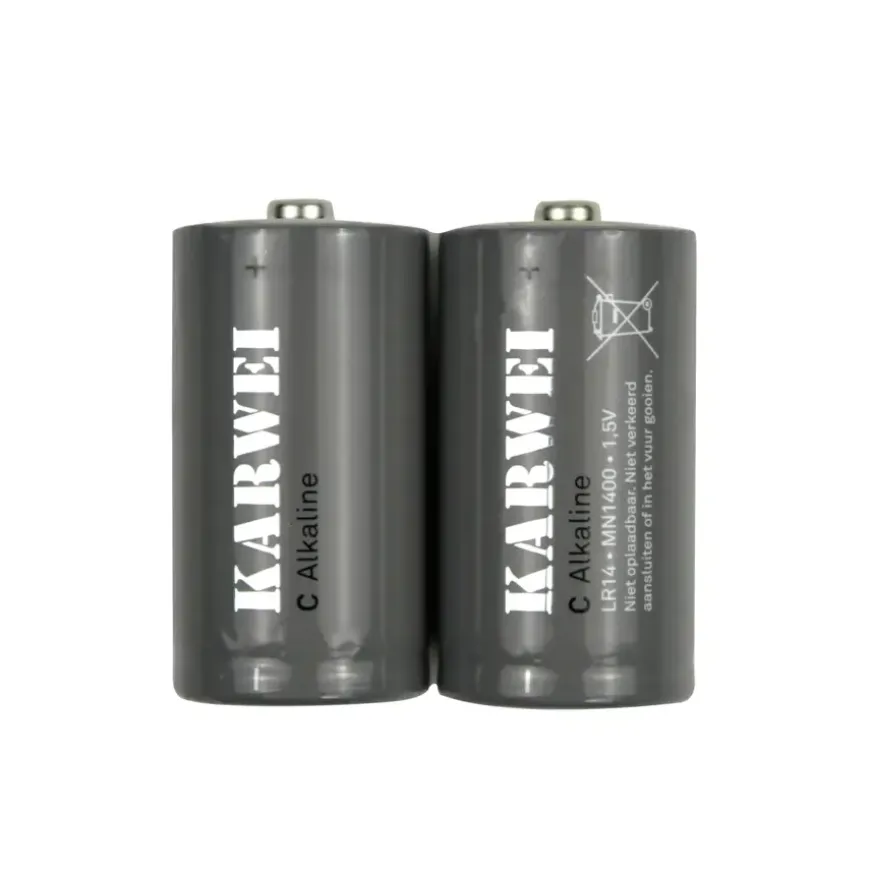 KARWEI Batterij Alkaline C 2 stuks