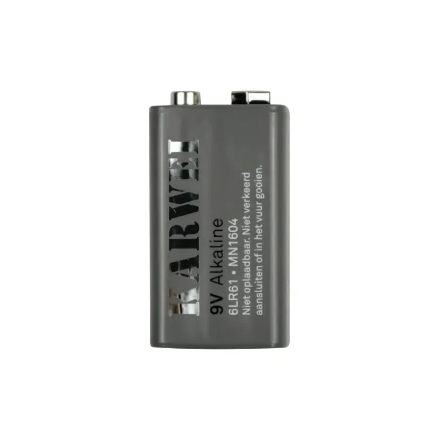 KARWEI Batterij Alkaline 9V 1 stuk