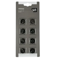 KARWEI Batterij Knoopcel 2032 8 stuks