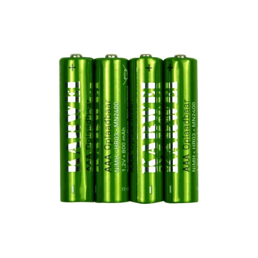 KARWEI Batterij Oplaadbaar AAA 4 stuks