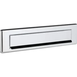 KARWEI briefplaat recht chroom