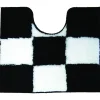 Sealskin KARWEI Chess wc mat zwart 50 x 60 cm