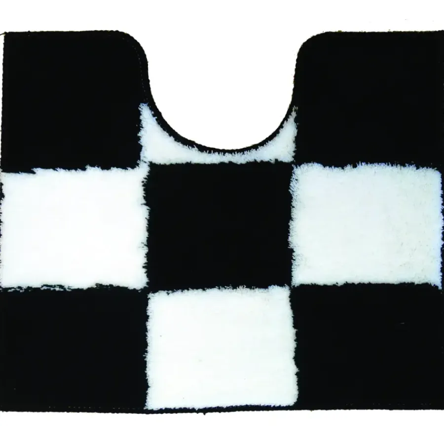 Sealskin KARWEI Chess wc mat zwart 50 x 60 cm