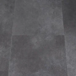 KARWEI click PVC Allora tegel donkergrijs betonlook
