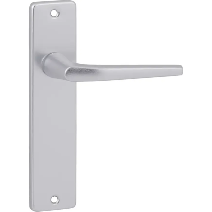 Karwei deurkruk set Daan recht blind schild aluminium