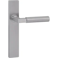 Karwei deurkruk set Fulham recht blind schild RVS