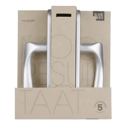 KARWEI deurkrukset Italie langschild sleutel 56mm ANOX (mat aluminium)
