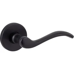 Karwei deurkruk set Tiago rond rozet oud bruin messing