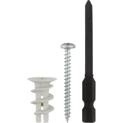 KARWEI Gips plug 6x22mm+uni ck 4x40 12ST +bit