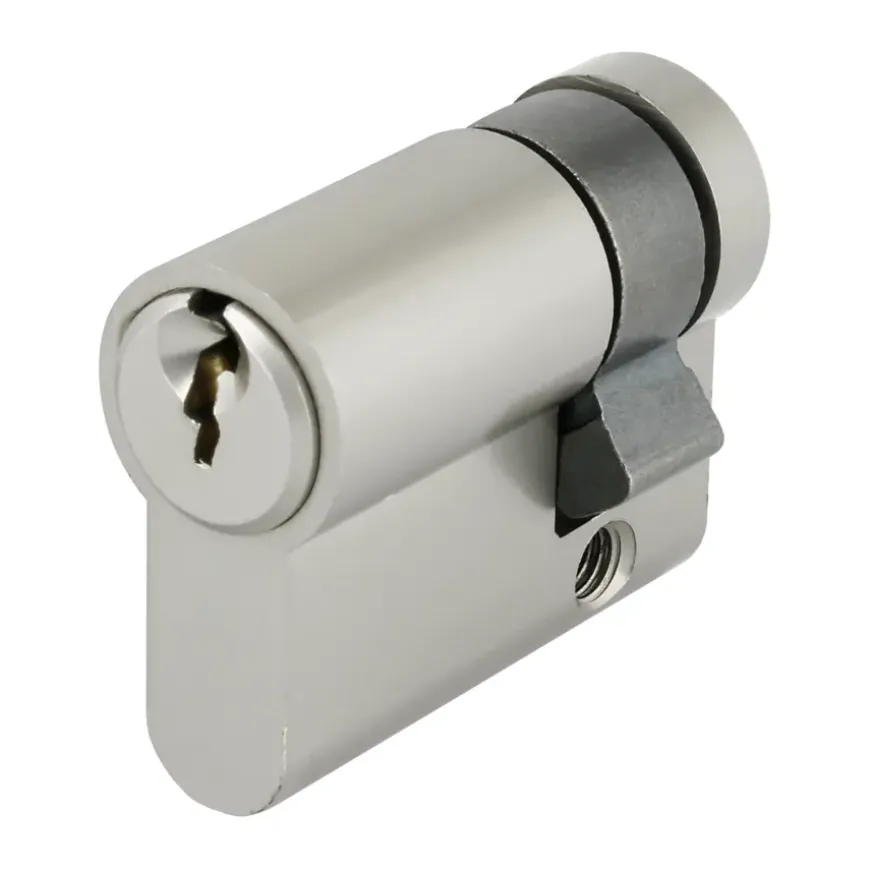 KARWEI halve profielcilinder nikkel 30/10 mm