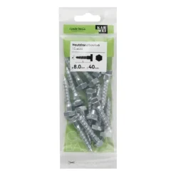 KARWEI houtdraadbout M8x40 mm 15 stuks
