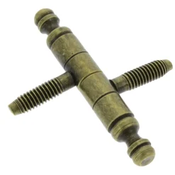KARWEI Inboorpaumelle 80 mm brons gelakt - 2 stuks