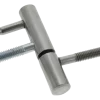 KARWEI Inboorpaumelle 75 mm vernikkeld - 2 stuks