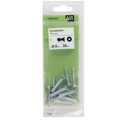 KARWEI inbusbout M6x30 mm 10 stuks