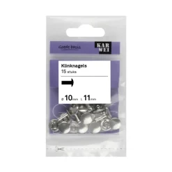 KARWEI klinknagel verzinkt 10x11 mm (15 stuks)