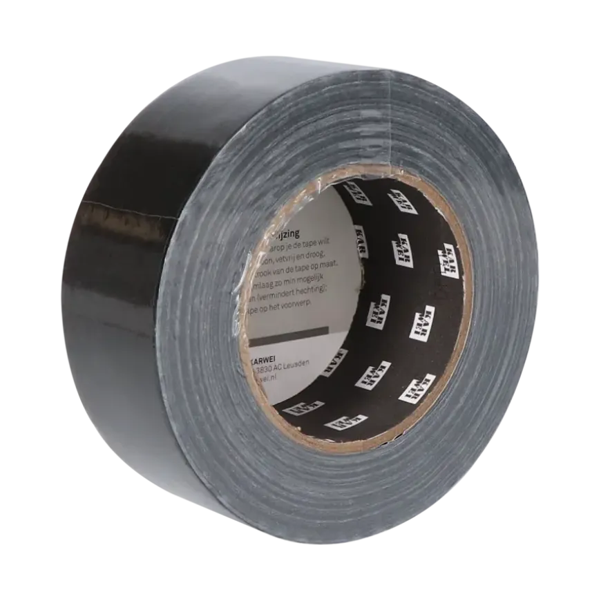 KARWEI klus- en reparatietape zwart 50 m x 50 mm