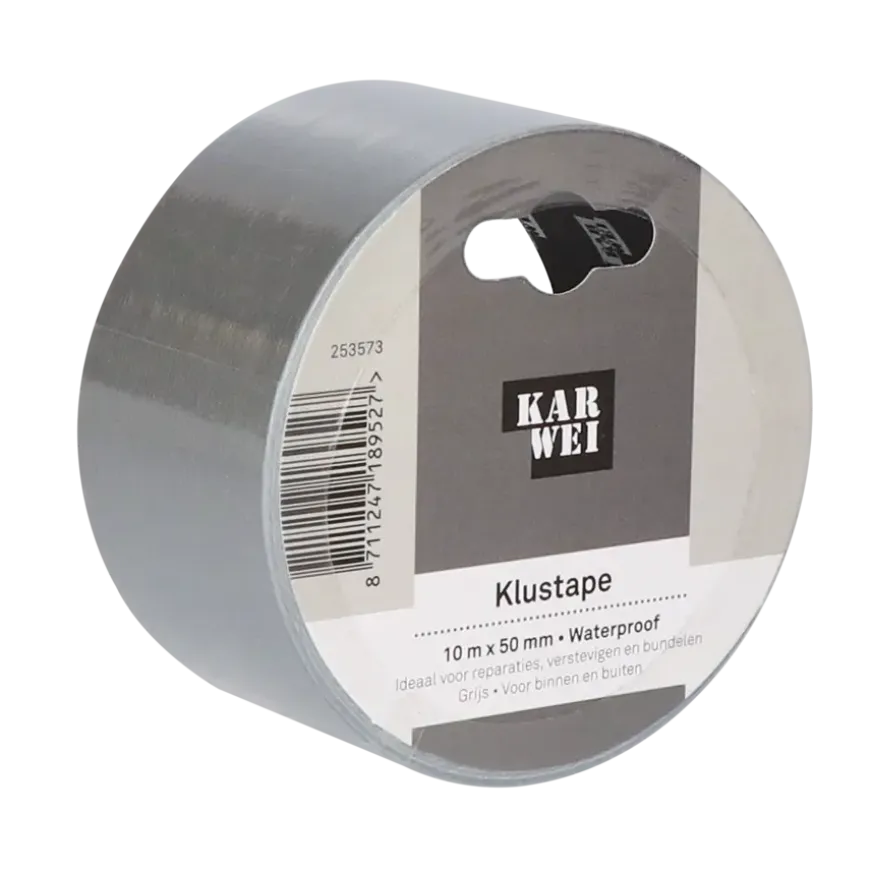KARWEI klus- en reparatietape grijs 10 m x 50 mm