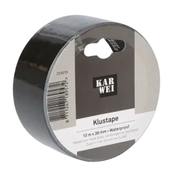 KARWEI klus- en reparatietape zwart 10 m x 38 mm