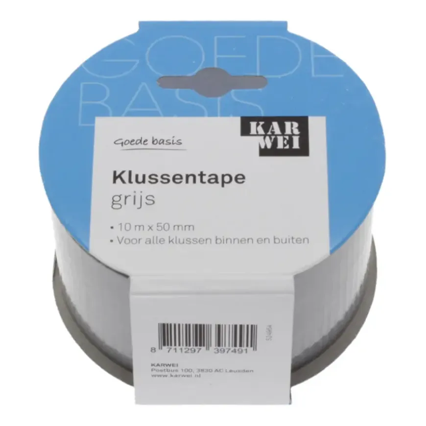 KARWEI klussentape 10mx50mm grijs