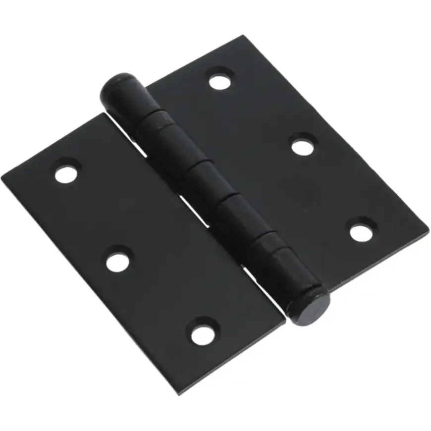 KARWEI Kogellagerscharnier 75x75 mm zwart - 2 stuks