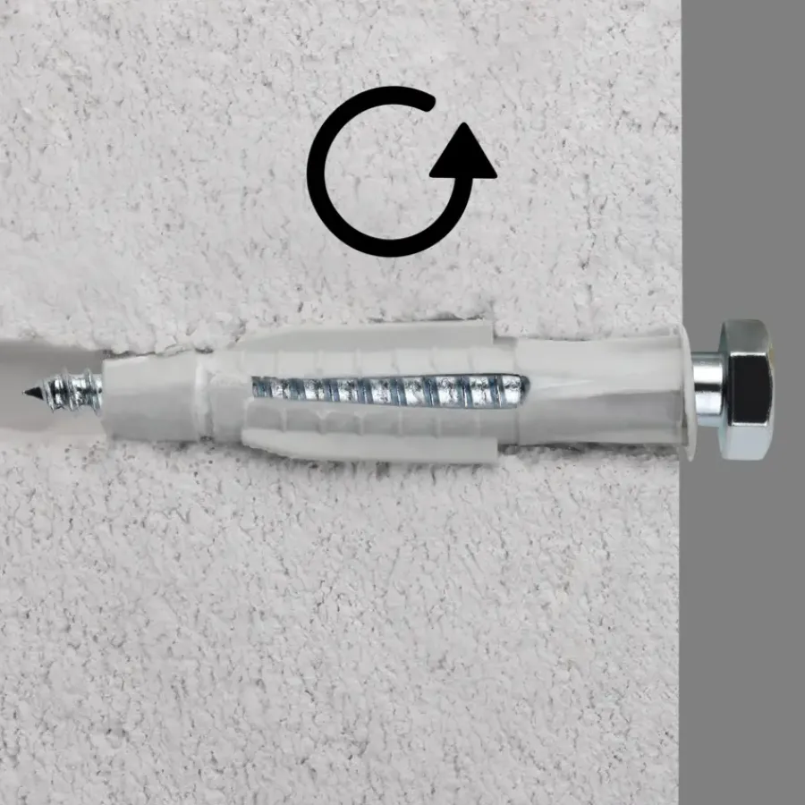 KARWEI kraagplug 6x36mm 15ST