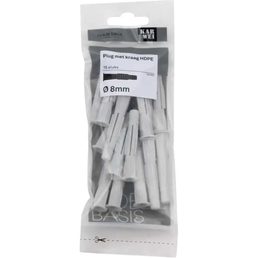 KARWEI kraagplug 8x50mm 15ST