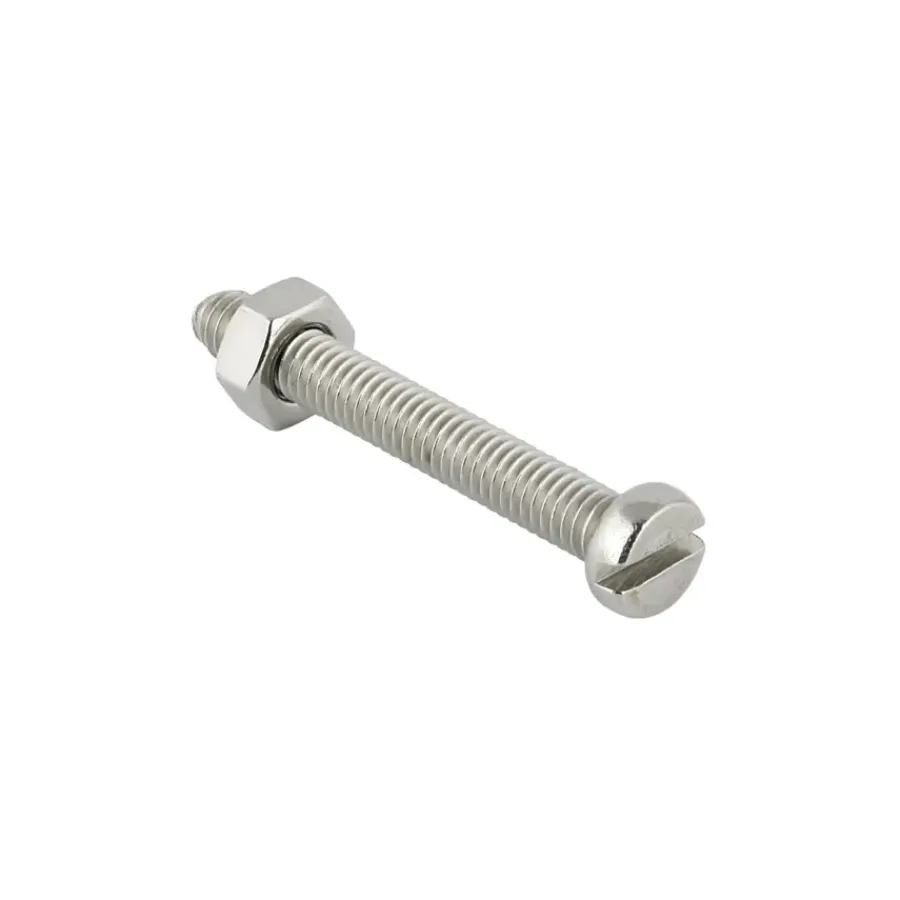 KARWEI metaalbout RVS 4x20 mm 10 stuks