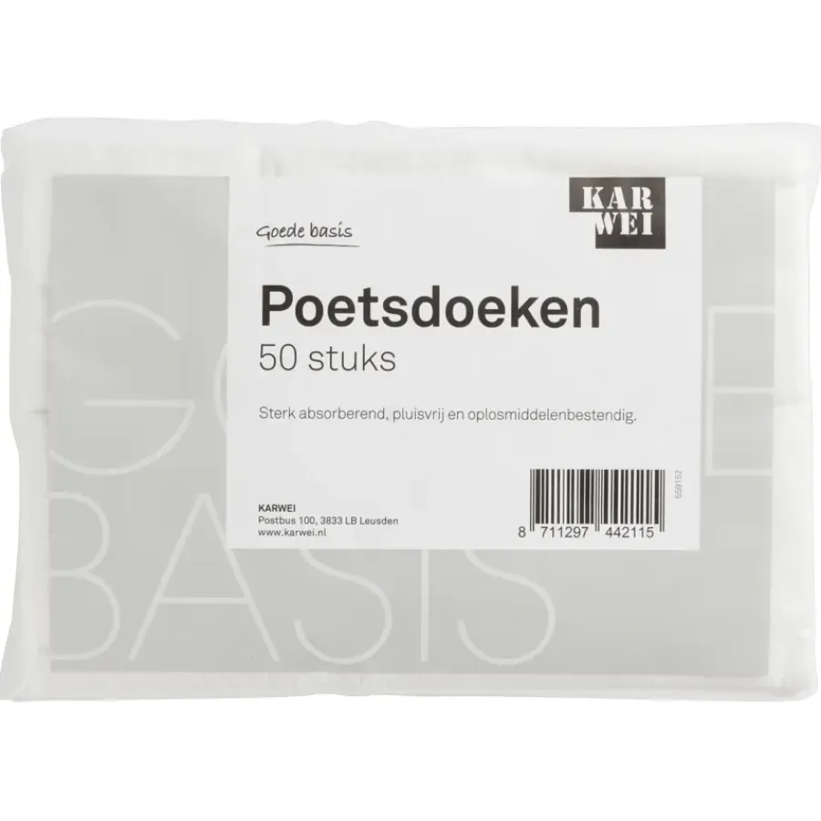 KARWEI poetsdoek 50 stuks