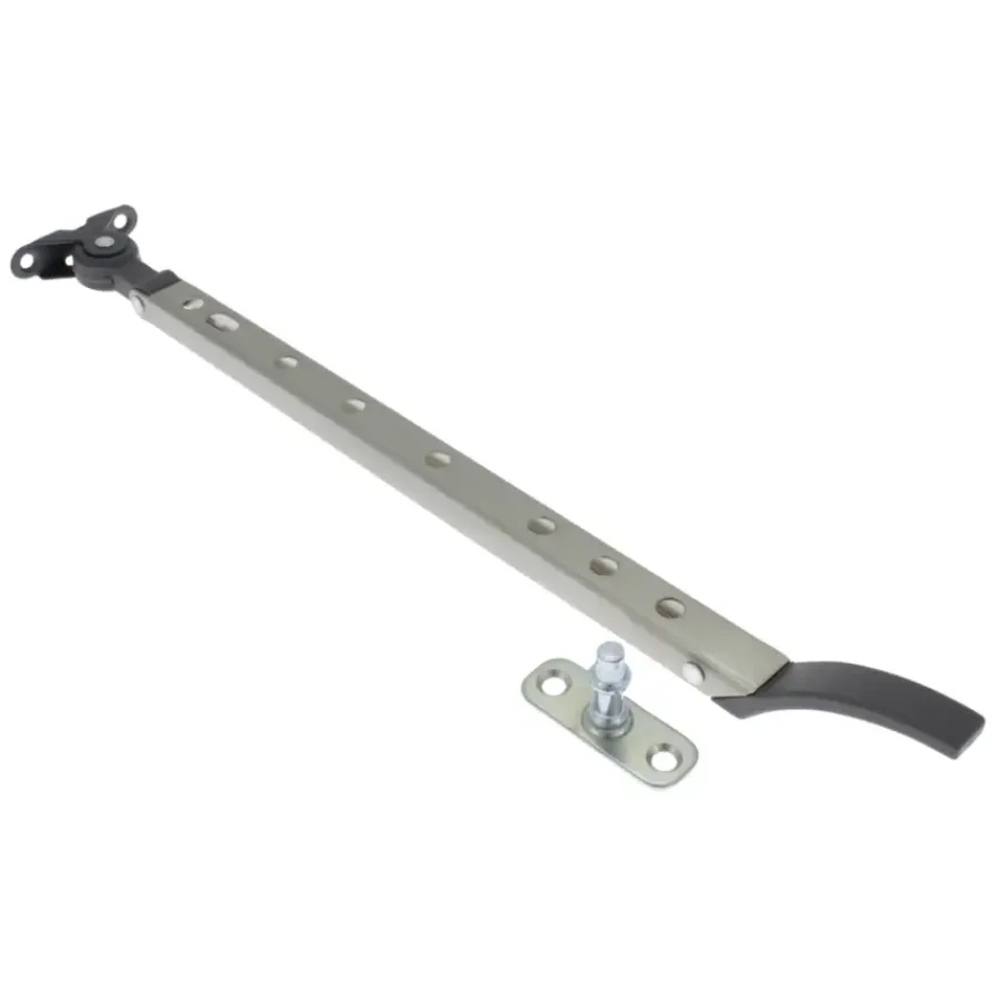 KARWEI raamuitzetter grijs 30 cm buitendraaiend
