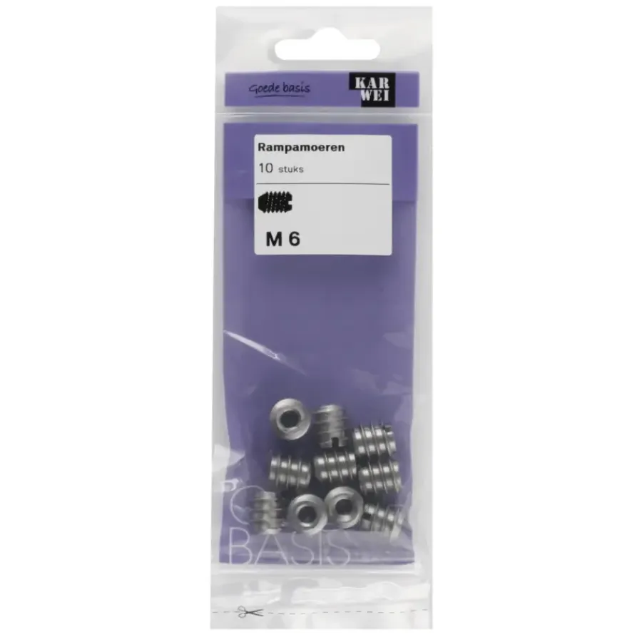 KARWEI rampamoer M6 (10 stuks)