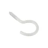 KARWEI Schroefhaken wit 3,5mm - 50mm 6st.