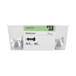 KARWEI slotbout verzinkt 8x60 mm 1(5 stuks)