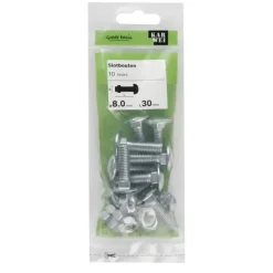 KARWEI slotbout verzinkt 8x30 mm (10 stuks)