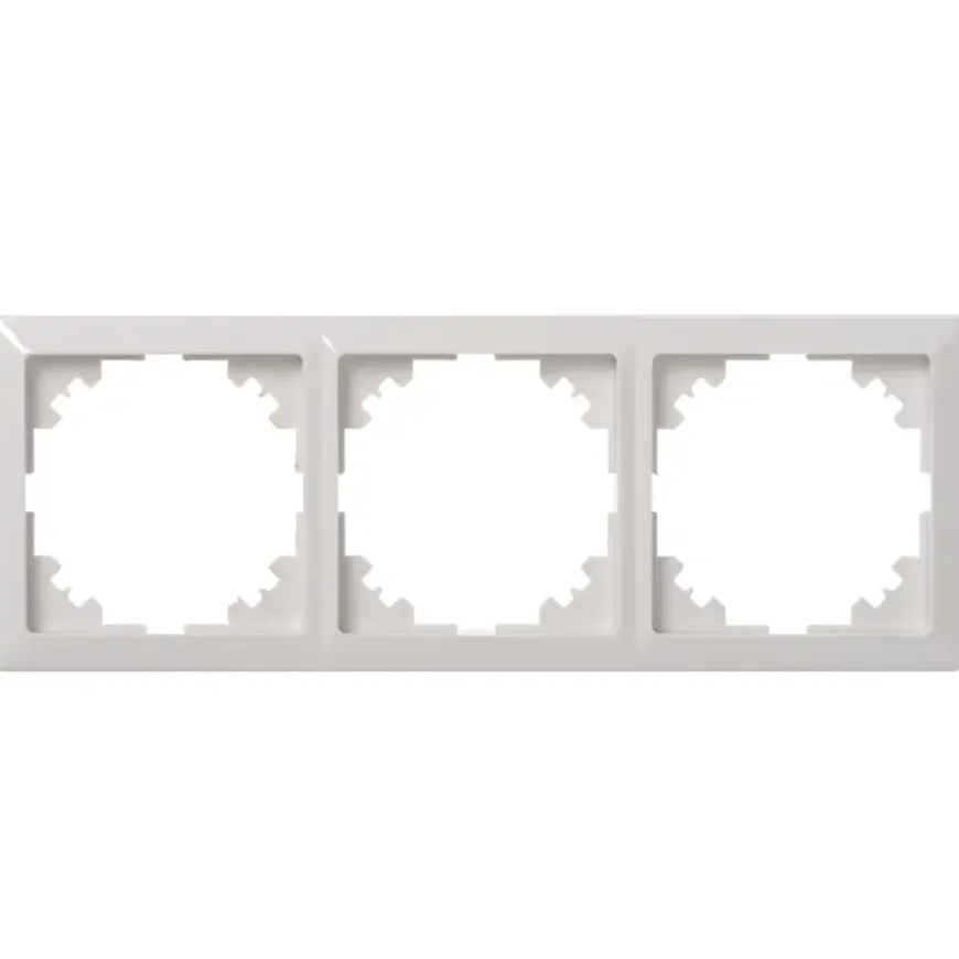 KARWEI Solis afdekraam 3-voudig wit