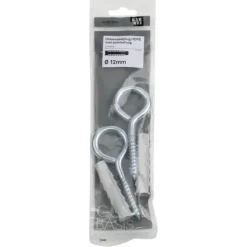 KARWEI uni-plug 12x60mm + Schroefoog 10x100mm 2ST